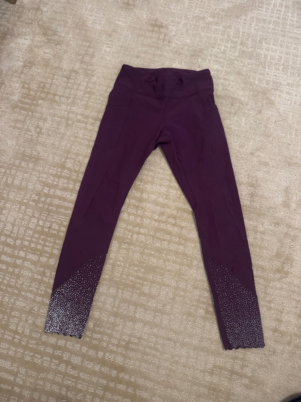 Purple Lululemon leggings